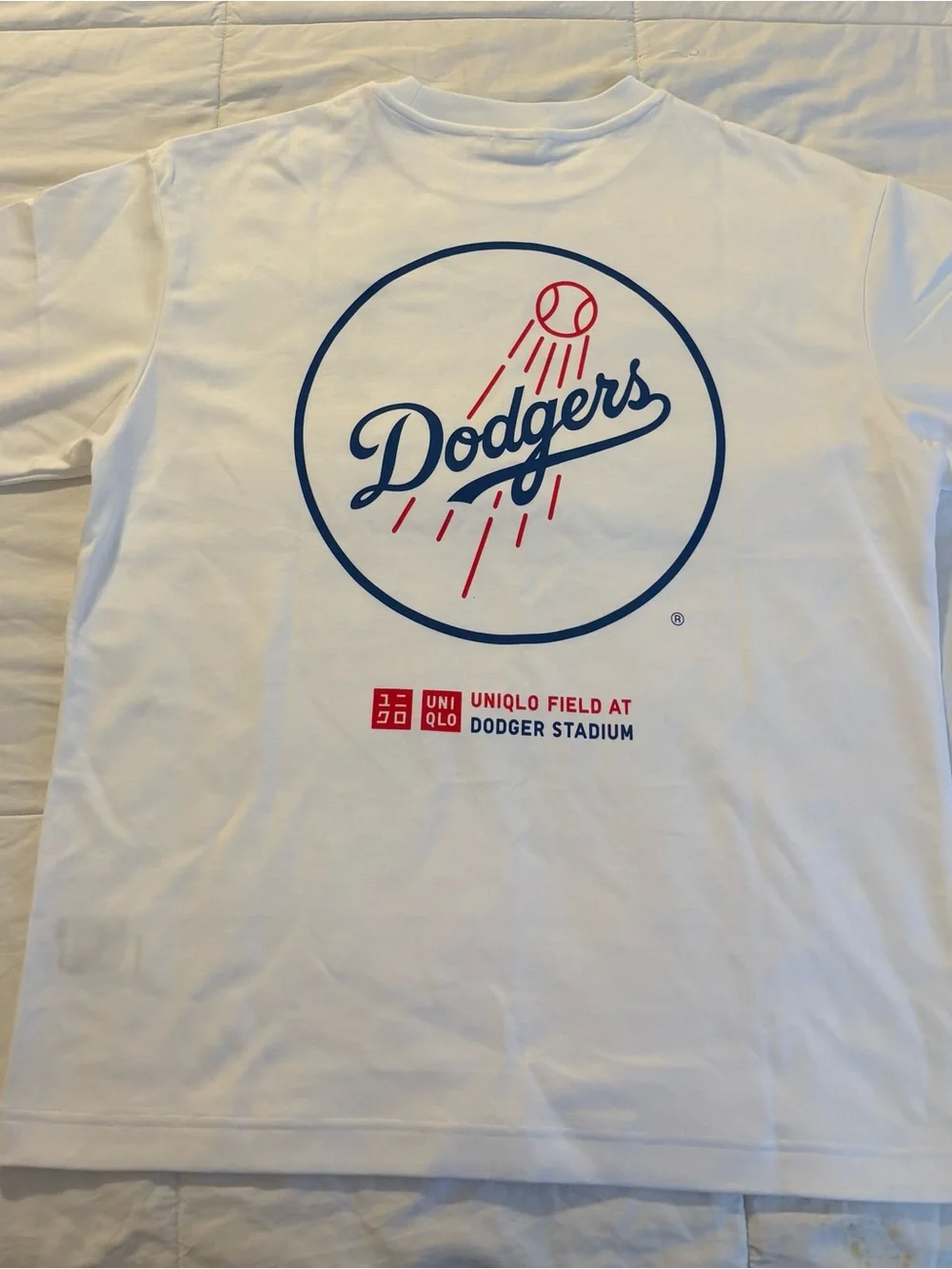UNIQLO x Dodgers Clear Tote Bag with T-shirt bundle . Unisex size Medium